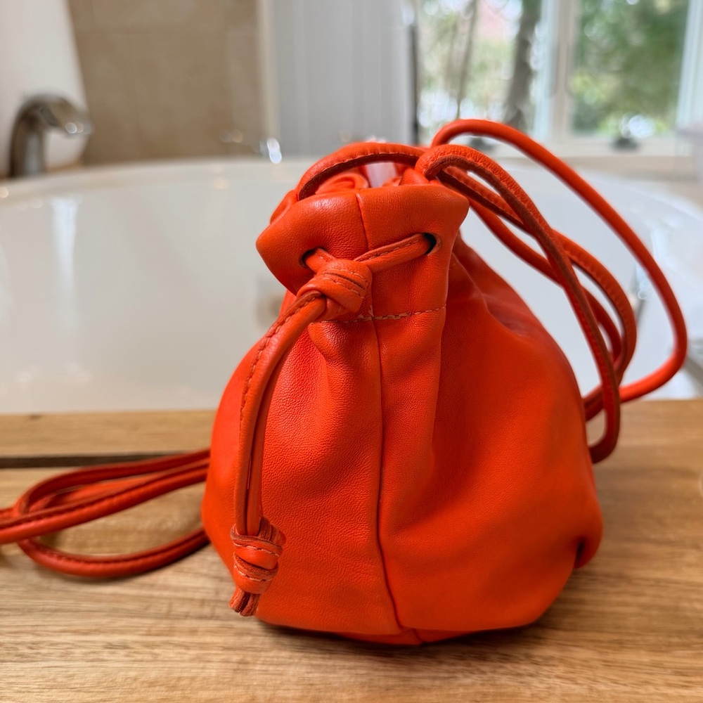 CLARE V. EMMA CROSSBODY - BLOOD ORANGE origional $299 - Picture 7 of 12